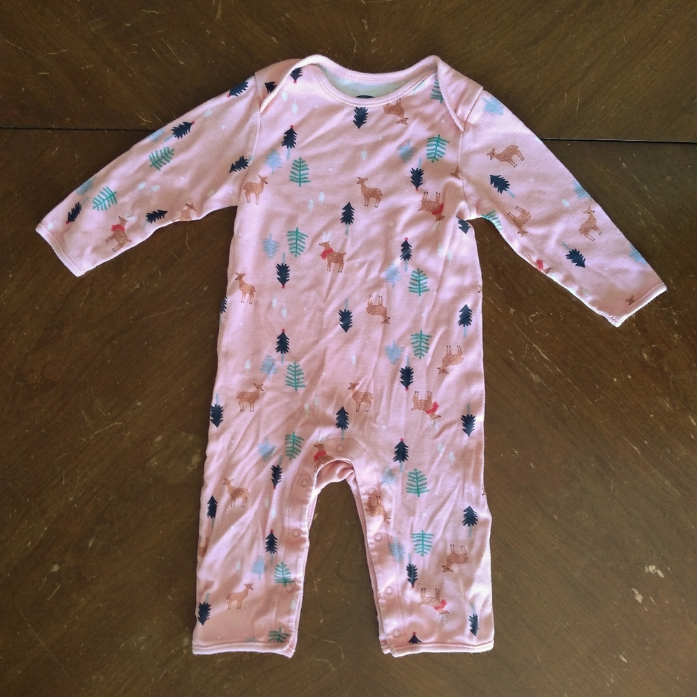 Old Navy Blush Holiday Jumpsuit